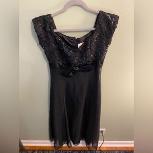 Gloria USA Black Dress